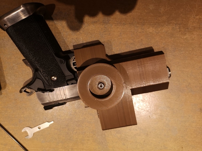T-Rex Hi-Capa holster. 3D Print 255649 T-Rex Hi-Capa holster. 3D Print 255649
