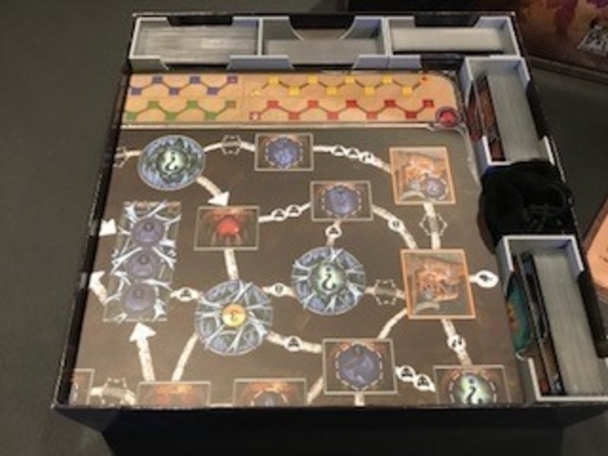 Clank board game insert 3D Print 255751 Clank board game insert 3D Print 255751