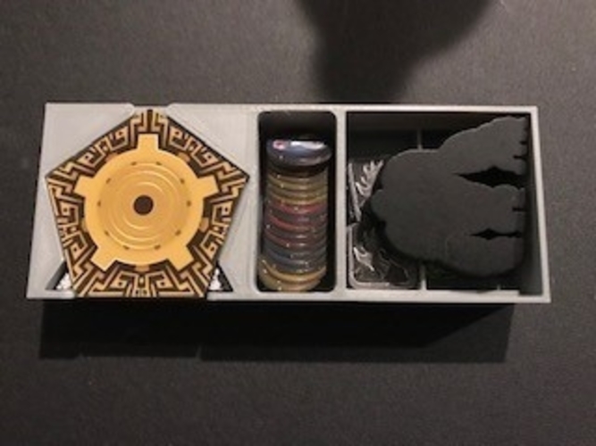 Clank board game insert 3D Print 255758 Clank board game insert 3D Print 255758