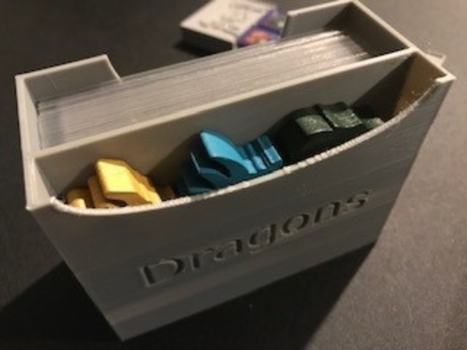 Clank board game insert 3D Print 255764 Clank board game insert 3D Print 255764