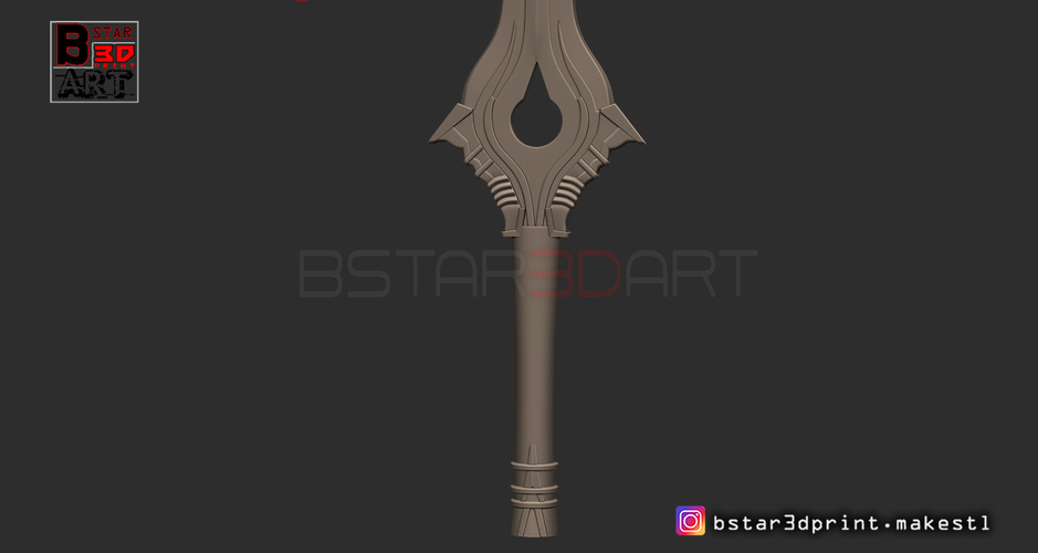 Fire Emblem Awakening Falchion Sword - Weapon for Cosplay  3D Print 256040