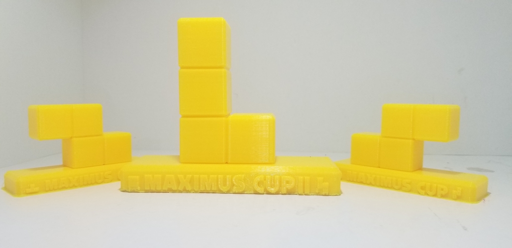 Tetris Trophies  - Maximus Cup Tetris 99 - Nintendo Switch 3D Print 256050