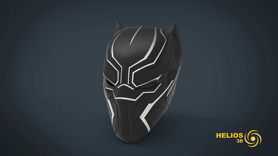Black Panther helmet -3d print 3D Print 256214 Black Panther helmet -3d print 3D Print 256214