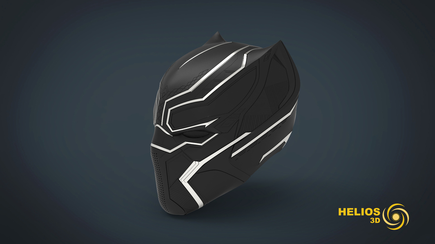 Black Panther helmet -3d print 3D Print 256215 Black Panther helmet -3d print 3D Print 256215
