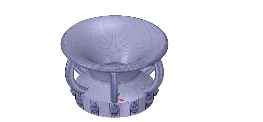 vase amphora cup vessel v03 for 3d-print or cnc 3D Print 256348