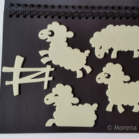 Good Night Sheep- glow in the dark - Thumbnail 3