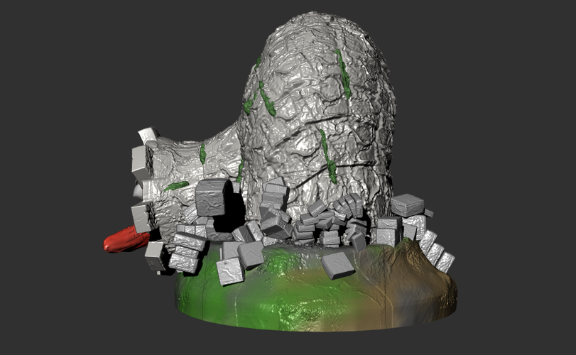 Mimic Role Tower 3D Print 256439 Mimic Role Tower 3D Print 256439