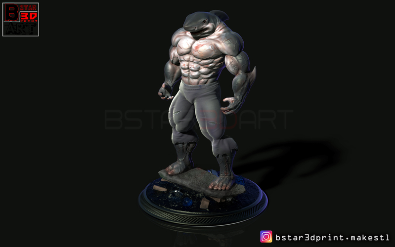 The Shark Man 3d print 3D Print 256576