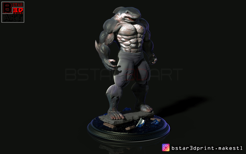 The Shark Man 3d print 3D Print 256577