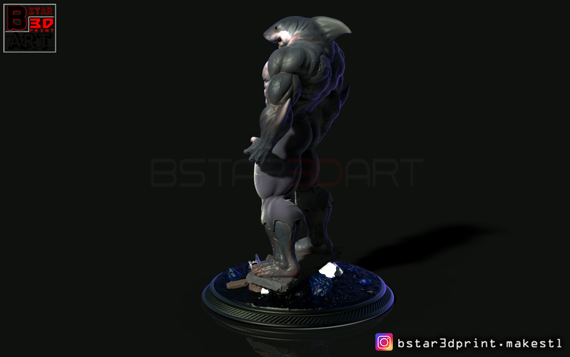 The Shark Man 3d print 3D Print 256578