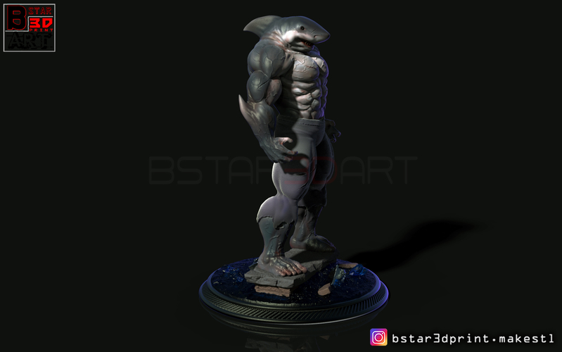 The Shark Man 3d print 3D Print 256580