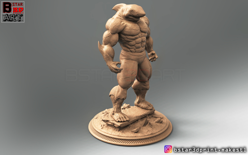 The Shark Man 3d print 3D Print 256581