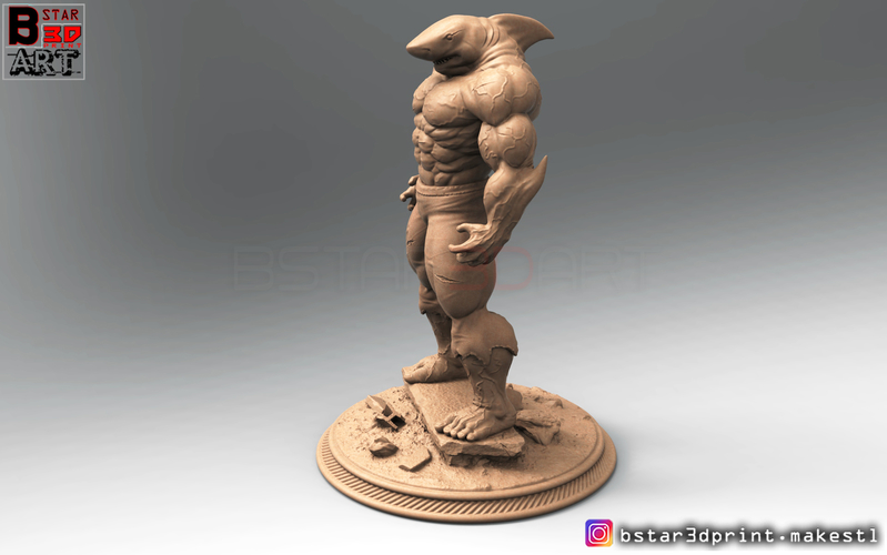 The Shark Man 3d print 3D Print 256585