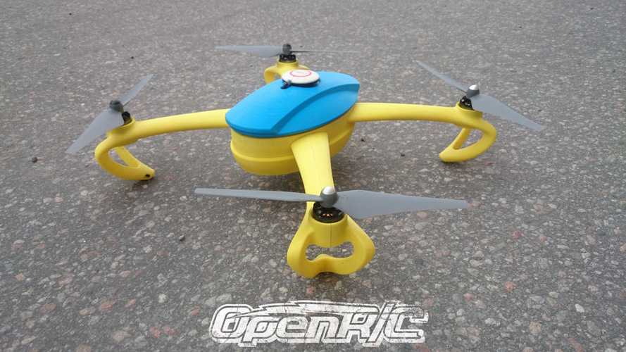 OpenRC Quadcopter (Beta) 3D Print 25669