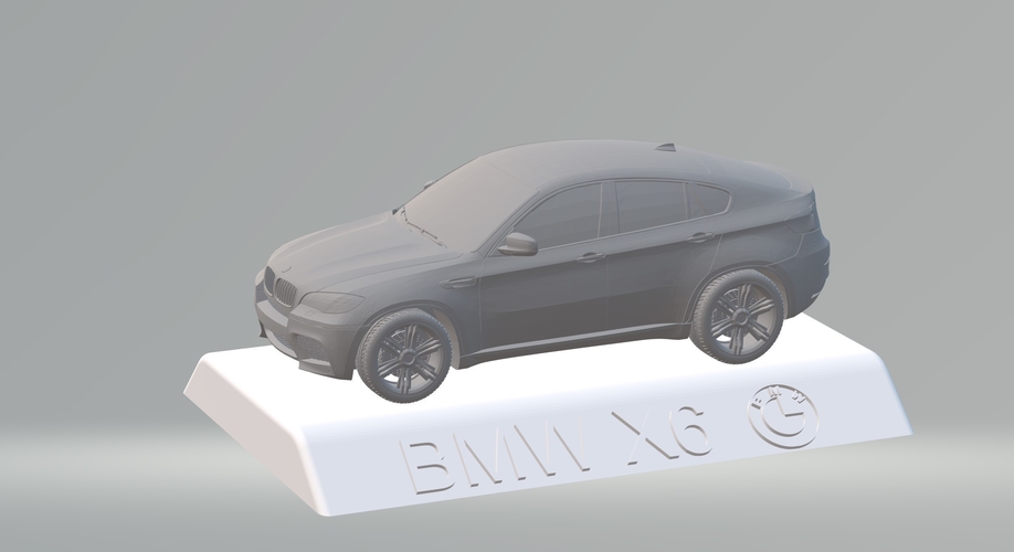 BMW X6 3D CAR MODEL HIGH QUALITY 3D PRINTING STL FILE 3D Print 256710