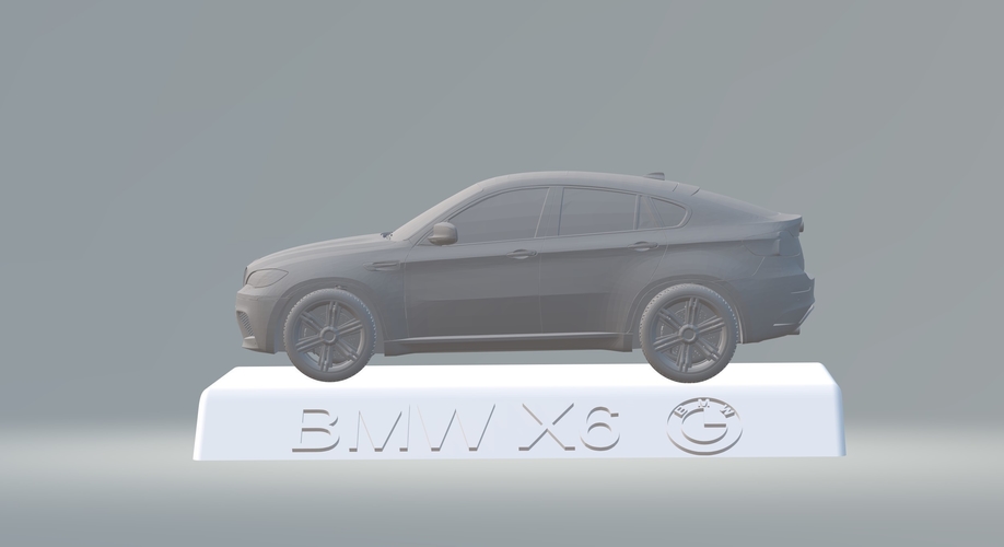BMW X6 3D CAR MODEL HIGH QUALITY 3D PRINTING STL FILE 3D Print 256711