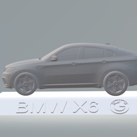 Small BMW X6 3D CAR MODEL HIGH QUALITY 3D PRINTING STL FILE 3D Printing 256711