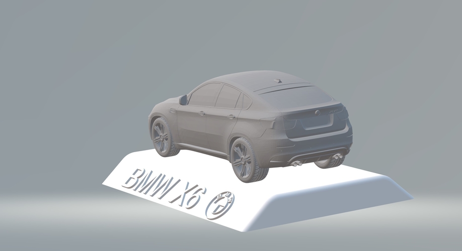 BMW X6 3D CAR MODEL HIGH QUALITY 3D PRINTING STL FILE 3D Print 256712