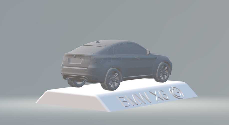 BMW X6 3D CAR MODEL HIGH QUALITY 3D PRINTING STL FILE 3D Print 256713