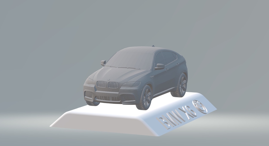 BMW X6 3D CAR MODEL HIGH QUALITY 3D PRINTING STL FILE 3D Print 256714