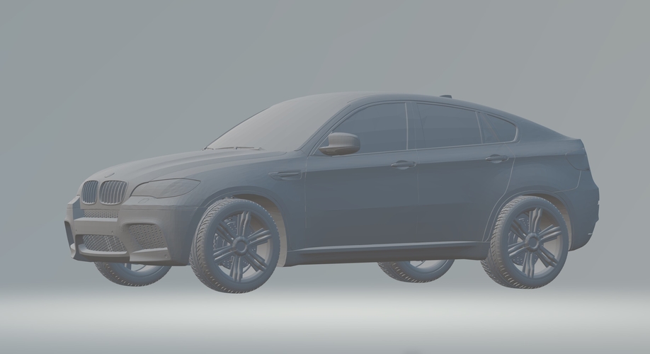 BMW X6 3D CAR MODEL HIGH QUALITY 3D PRINTING STL FILE 3D Print 256715