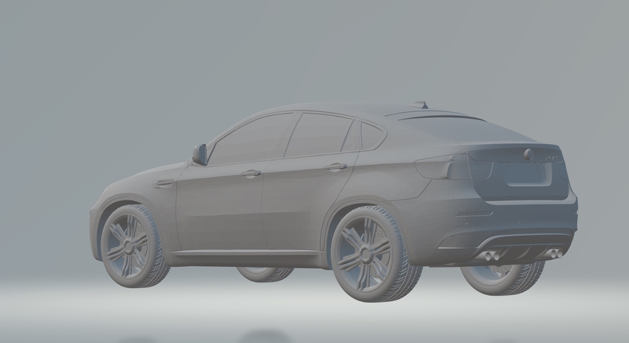 BMW X6 3D CAR MODEL HIGH QUALITY 3D PRINTING STL FILE 3D Print 256716