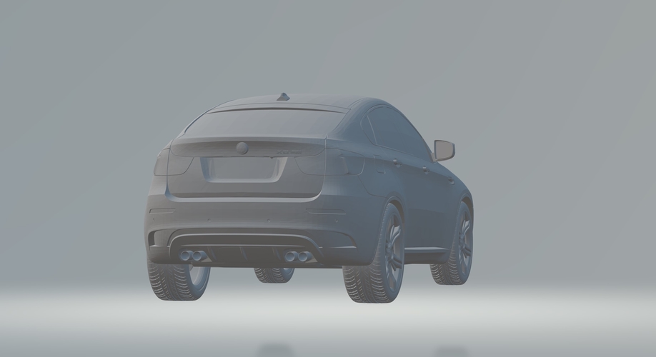 BMW X6 3D CAR MODEL HIGH QUALITY 3D PRINTING STL FILE 3D Print 256717
