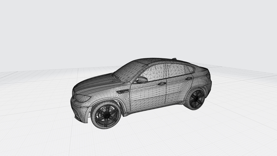 BMW X6 3D CAR MODEL HIGH QUALITY 3D PRINTING STL FILE 3D Print 256720