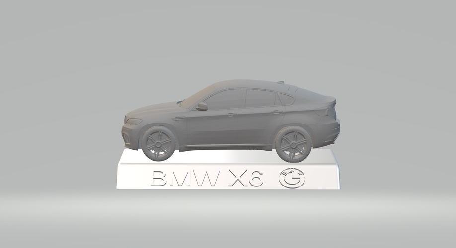 BMW X6 3D CAR MODEL HIGH QUALITY 3D PRINTING STL FILE 3D Print 256721