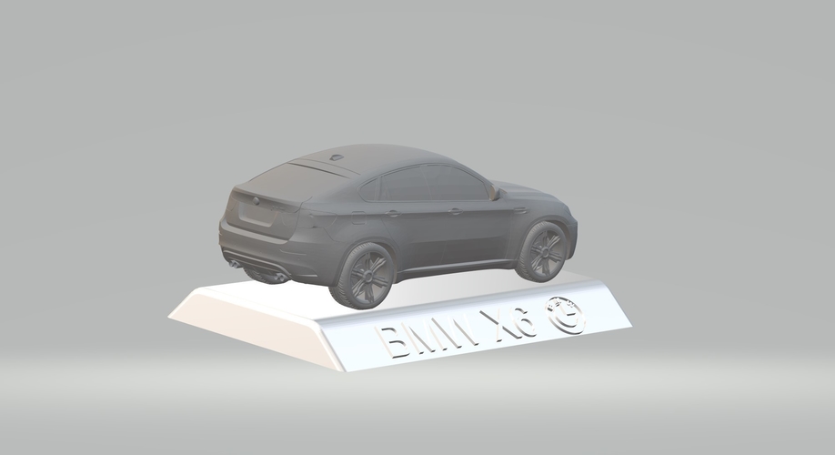 BMW X6 3D CAR MODEL HIGH QUALITY 3D PRINTING STL FILE 3D Print 256723