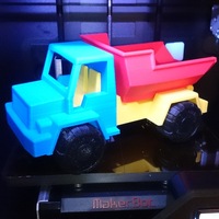 Small Toy Dump Truck 3D Printing 25675