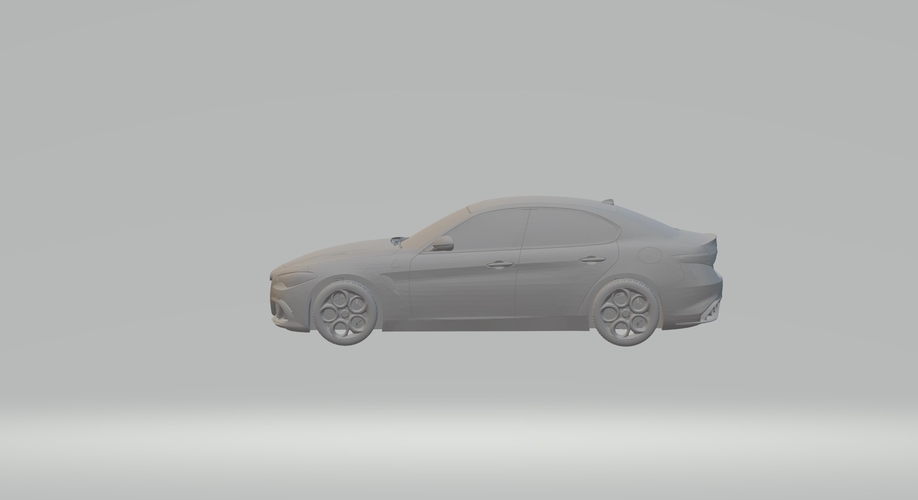 ALFA ROMEO GIULIA 3D CAR MODEL HIGH QUALITY 3D PRINTING STL FILE 3D Print 256770