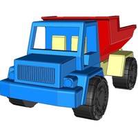 Toy Dump Truck - Thumbnail 6