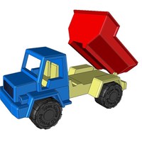 Toy Dump Truck - Thumbnail 8