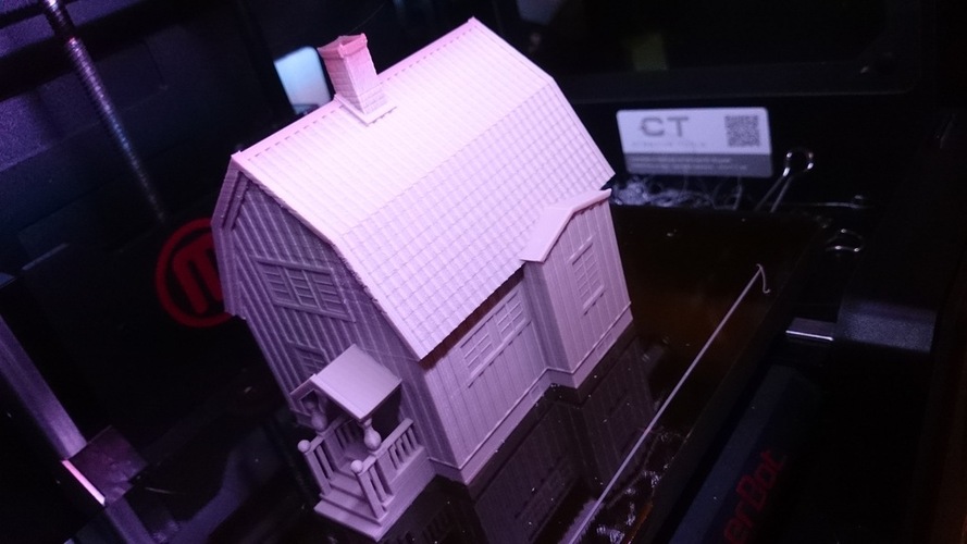 Swedish house, model (1:87, OpenRailway) 3D Print 25690