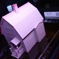 Small Swedish house, model (1:87, OpenRailway) 3D Printing 25690