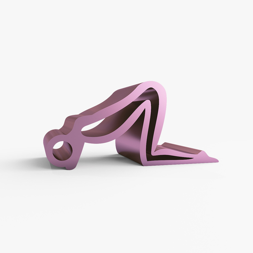 Phone stand in pose 3D Print 256965 Phone stand in pose 3D Print 256965