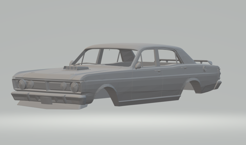 ford falcon xy australian 3D Print 256976 ford falcon xy australian 3D Print 256976