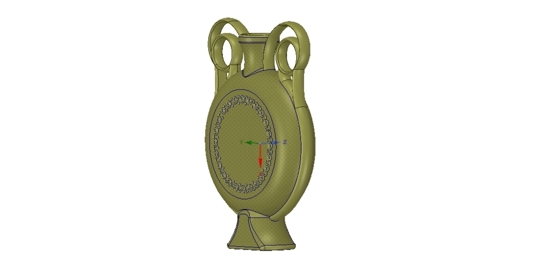 amphora greek cup vessel vase v04 for 3d print and cnc 3D Print 257200 amphora greek cup vessel vase v04 for 3d print and cnc 3D Print 257200
