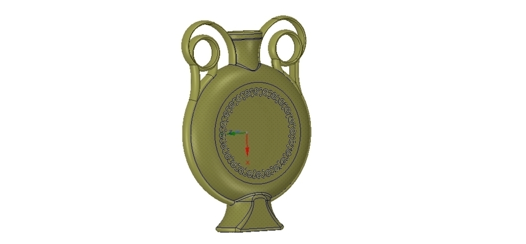 amphora greek cup vessel vase v04 for 3d print and cnc 3D Print 257206 amphora greek cup vessel vase v04 for 3d print and cnc 3D Print 257206