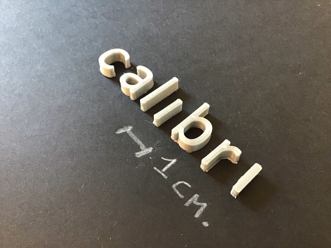 CALIBRI font lowercase 3D letters STL file 3D Print 257285 CALIBRI font lowercase 3D letters STL file 3D Print 257285