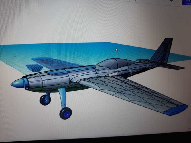 Falcon s 3d Printable Plane 3D Print 257409 Falcon s 3d Printable Plane 3D Print 257409