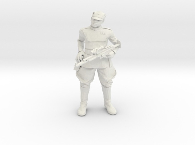 Clone Officer Set-1 Legion Scale 3D Print 257436 Clone Officer Set-1 Legion Scale 3D Print 257436