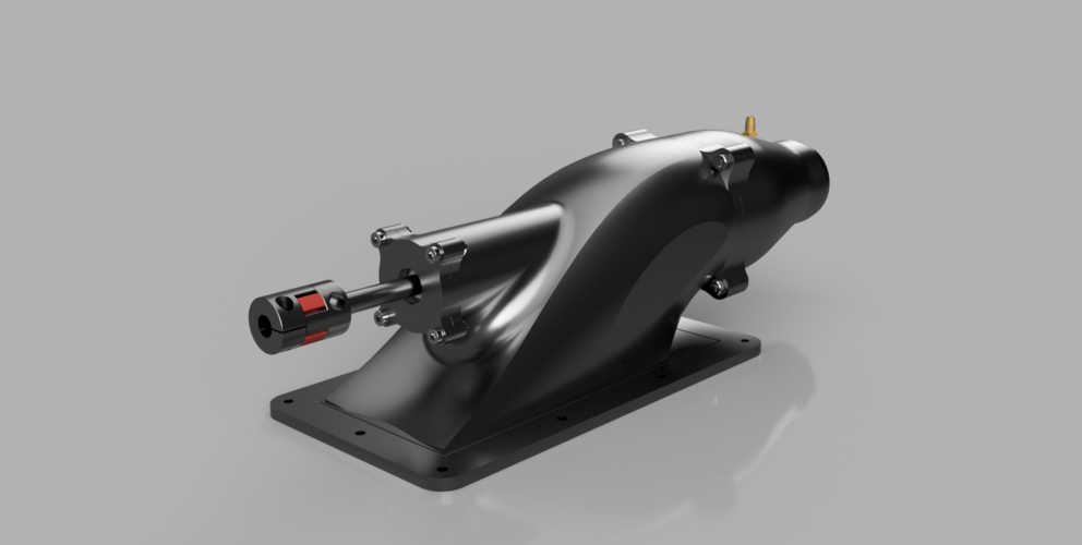 Water Jet Drive 64 mm 3D Print 257635 Water Jet Drive 64 mm 3D Print 257635
