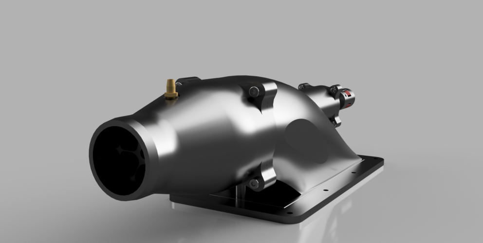 Water Jet Drive 64 mm 3D Print 257637 Water Jet Drive 64 mm 3D Print 257637