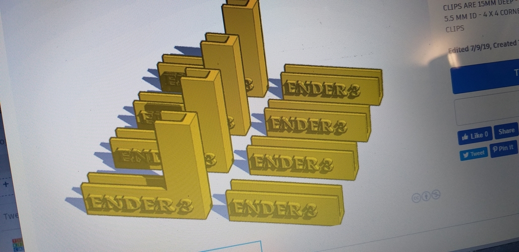 3d printing glass bed clips 3D Print 257709 3d printing glass bed clips 3D Print 257709