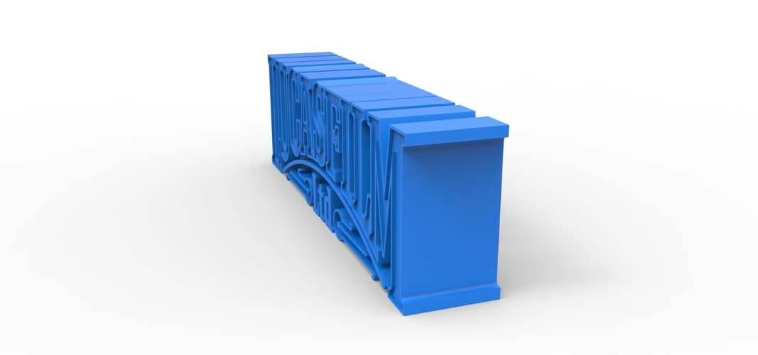 3D printable LUCASFILM emblem 3D Print 257717 3D printable LUCASFILM emblem 3D Print 257717