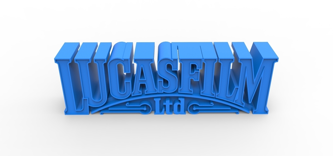 3D printable LUCASFILM emblem 3D Print 257720 3D printable LUCASFILM emblem 3D Print 257720
