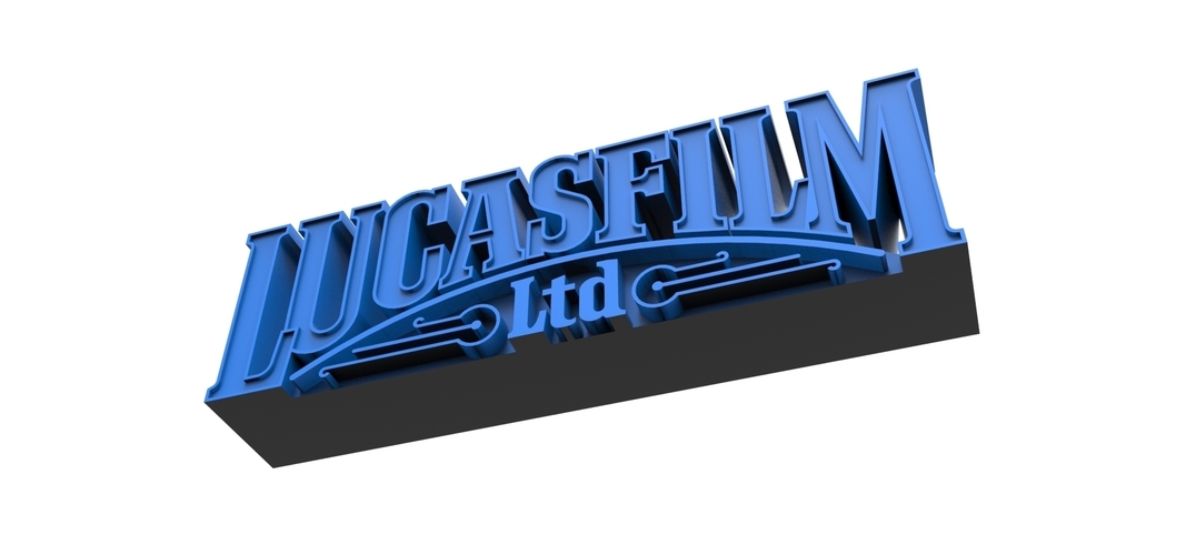 3D printable LUCASFILM emblem 3D Print 257723 3D printable LUCASFILM emblem 3D Print 257723