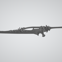 Small Fate GO Ibaraki Douji bone sword 3D print model 3D Printing 257724